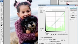 Photoshop CS3 - Gradationskurven