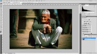 Adobe Photoshop - Greenish Movie Look