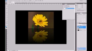 Photoshop - Aktion für Reflektionen / Spiegelung